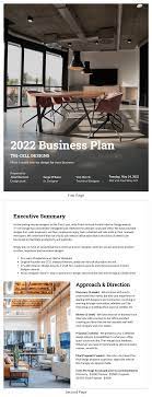 Simple Interior Design Business Plan Template Interior Design Business Plan Simple Interior Design Interior Design Business