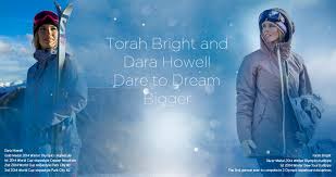 Bright, australia's most successful winter olympian having won a gold and silver medal in the snowboard halfpipe. Roxy News Torah Bright And Dara Howell Dare To Dream Bigger Roxy