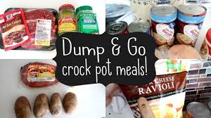There are plenty ideas here to try, like ree's chicken tortilla or broccoli cheese soups. Dump Go Crock Pot Meals Quick Easy Crock Pot Recipes Youtube