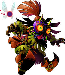 To switch between characters, all you need to do is visit a nearby sheikah stone. Skull Kid Zelda Wiki