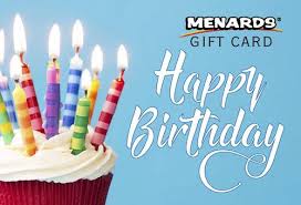 Maybe you would like to learn more about one of these? Menards Gift Card Happy Birthday At Menards