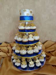 Some color pairings showcase classic wedding day elegance, like royal blue and gold. Full Cakes Gallery E And E Special Events