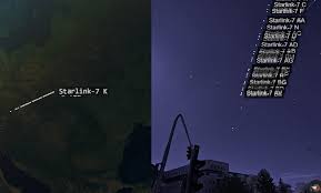 Full flight from west to east. Satelity Starlink Elona Muska Nad Polska Podajemy Godziny Przelotow Dobrapogoda24 Pl