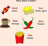 Adjetivos de sabor: -How does it taste? / ¿A qué sabe ...