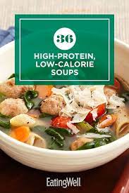 36 High Protein Low Calorie Soups Perfect For Lunch Low Calorie Soup Bean And Sausage Soup Low Calorie Soup Recipe