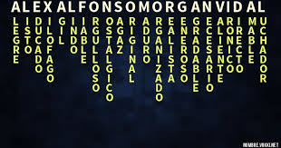 Que Significa Alex Alfonso Morgan Vidal