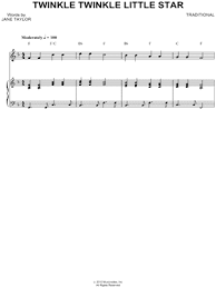 In the dark blue sky you keep, and often thro' my curtains peep, for you never shut your eye, till the sun is in the sky. Traditional Traditional Twinkle Twinkle Little Star Sheet Music To Download And Print