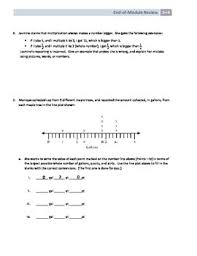 Question 1 (request help) fill in the chart. Nys Math Grade 5 Module 4 End Of Module Review Sheet With Answer Key