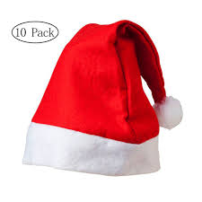 Source high quality products in hundreds of categories wholesale direct from china. Merry Christmas Hat Bulk Santa Hats Pack Of 10 Walmart Com Walmart Com