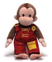 Look At This Gund Curious George Overall Teach Me Plush Toy On Zulily Today Curious George Plush Dolls Toddler Gifts