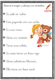 Preguntas islámicas con respuestas correctas en un juego verdadero de falso. 5 Fichas De Comprension Lectora De Frases Verdadero O Falso Para Los Mas Peques Orientacion Andujar