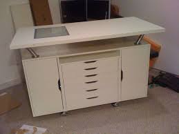 Alex Work Table With Flat Files Ikea Hackers Ikea Alex Drawers Drawer Design Craft Room Design