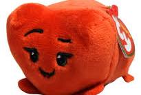 Teeny Tys - Heart, The Emoji Movie - Stuffed Animal