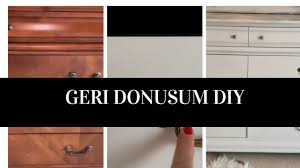 Koyu Renk Mobilya Beyaza Nasil Boyanir Youtube