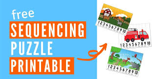 This is definitely one of the harder number puzzles on this site. Sequencing Puzzle Printable For Toddlers High Chair Chronicles