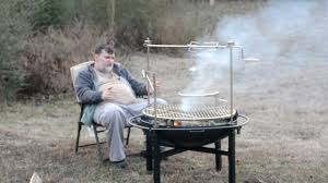 Cowboy fire pit grill accessories. Rancher Fire Pit Charcoal Grill Youtube