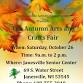Janesville Activity Senior Center Autumn Arts & Crafts Fair
