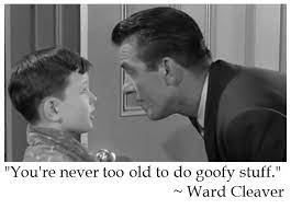 But i'd rather go through 3rd grade a hundred times than listen to your ugly voice for one minute! Pin By Fran Cook On Old Shows Leave It To Beaver Hugh Beaumont Ward Cleaver