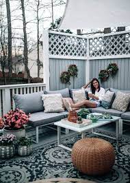 Decorating An Outdoor Living Space For Spring Summer Outdoor Living Space Spring Outdoor Decor Deck Decorating