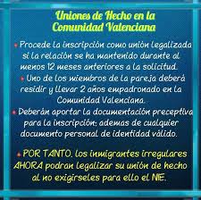 Infografia Sobre Uniones De Hecho En La Comunidad Valenciana Si Aun No Estas Preparado Para Casarte Per Relacion De Pareja La Comunidad Valenciana Relaciones