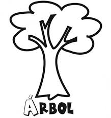 Dibujos De Arbol Para Colorear Con Los Ninos