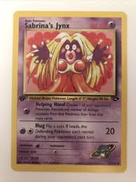 We did not find results for: Toys Hobbies Pokemon Individual Cards Sabrina S Jynx 57 Gym Challenge Uncommon Pokemon Card Near Mint