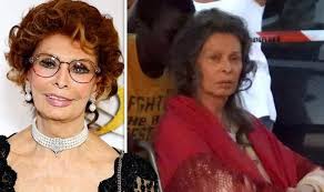 Sophia loren says 'it's very difficult' to discuss the #metoo moment: Sophia Loren 84 Unrecognisable As She S Wheelchair Bound For New Role Films Entertainment Express Co Uk