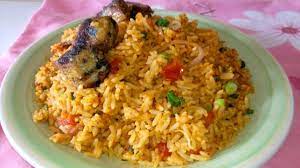 Take the chicken and cut it into pieces. Carrot Jollof Rice Recipe How To Make Jollof Rice With Carrot Youtube