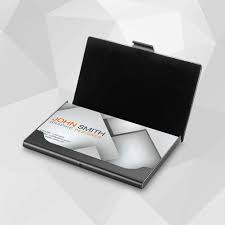 Define your own unique image with one of our outstanding engraved silver business card holders. Buy Sooez Metal Business Card Holder For Men Women Business Card Case Slim Design Pocket Card Holders Name Card Holder Box Credit Card Carrier Stainless Steel Black Online In Uae B07q9962bp