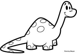 Dinosaurio Dibujo Para Colorear