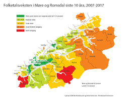 Nye kommuner møre og romsdal kart. Figur 1 Befolkningsvekst I Kommunene I More Og Romsdal 2007 2017 Download Scientific Diagram