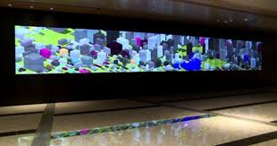 Universal Everything S Deutsche Bank Videowall Digital Signage Sound Installation Media Wall