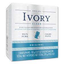 Ivory soap's unique floatability came about as the result of a manufacturing error. Procter Gamble Simply Ivory Bar Hand Soap 72 3 1 Oz Bars Unoclean