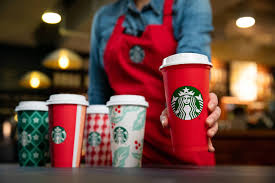 Get daily travel tips & deals! Starbucks 2018 Holiday Cups Shown On Thursday October 25 2018 In Seattle Joshua Trujillo Starbucks Las Vegas Review Journal