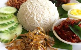ILustrasi Nasi lemak