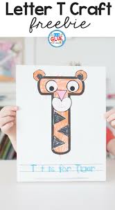 How many of these marine creatures do you think you can you name? Animal Alphabet T Is For Tiger Craft