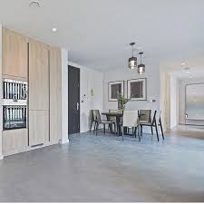 X Bond Seamless Stone Creating A Seamless Floor From Kitchen Through To Living Beautiful Flooring Flooring Modern