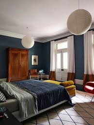 Why Blue And Yellow Can Be Perfect Bedfellows Stylish Bedroom Contemporary Bedroom Bedroom Colors