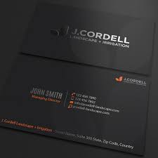 Free for commercial use high quality images. Contemporary Business Card For Up And Coming Landscape Company Business Card Contest 99designs