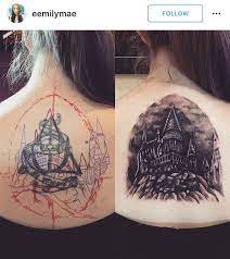Cover Up Tattoos Tattoos And Piercings Triangle Tattoo