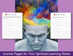 Printable Spiritual Workbook, Spirituality Journal, Higher Self, Life  Purpose, Divine Connection