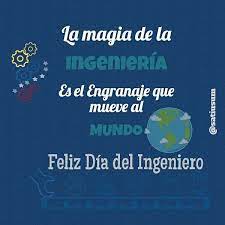 A la salud de los buenos ingenieros en su día. Feliz Dia Del Ingeniero Venezuela Ingenieros Dia Del Ingeniero Dia Ingeniero Ingeniero