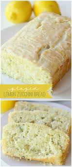 Glazed Lemon Zucchini Bread Glazed Lemon Zucchini Bread Recipe Recipes Lemon Zucchini Bread
