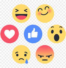Ew Facebook Reactions Facebook Like Buttons Png Image With Transparent Background Png Free Png Images Free Png Emoji Birthday Cake Topper Printable