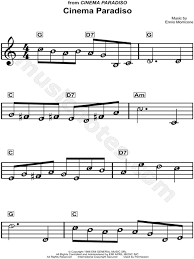 Love theme from cinema paradiso not included. Cinema Paradiso From Cinema Paradiso Sheet Music For Beginners In C Major Download Print Sku Mn0130020