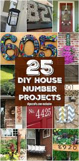 Many of our mailbox numbers and letters are designed to match one of our mailboxes. 25 Creative And Unique Projects For Beautifully Displaying House Numbers Diy Crafts