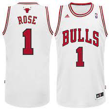 Adidas Nba Chicago Bulls Derrick Rose Mens Home White Swingman Jersey Chicago Bulls Derrick Rose Rose Bulls