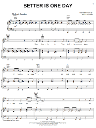 Learn to play better is one day at the worship initiative. Kutless Better Is One Day Sheet Music Pdf Notes Chords Christian Score Piano Vocal Guitar Right Hand Melody Download Printable Sku 50498