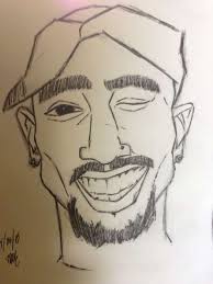 16 Drawings Of Tupac Tupac Art Superman Art Drawing Graffiti Drawing
