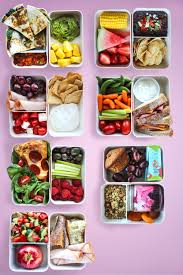7 Lunches Made With Grocery Store Shortcuts Easy Healthy Lunches Food Lunch Snacks